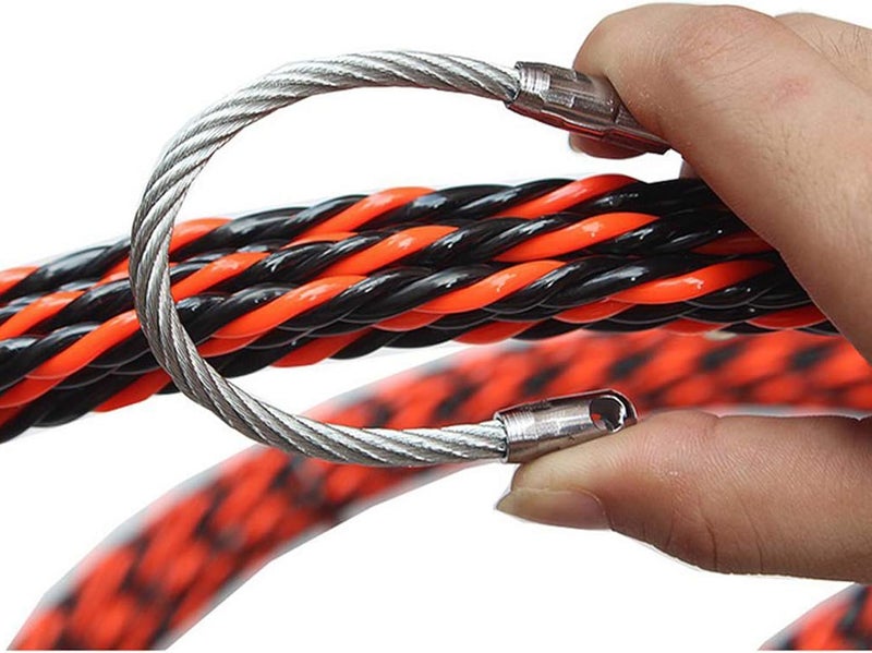 Duravel Fish Tape Wire Network Guider Cable Puller - 25 Meter Electrician Threading Device - Image 3